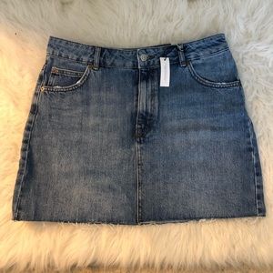 NWT Topshop denim skirt